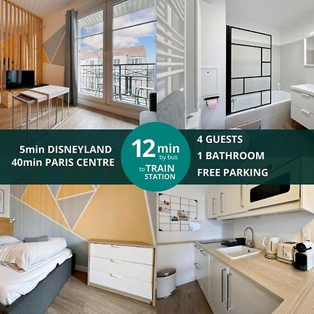 Le Delta Bailly - Appartement Pour 4 Personnes Disneyland Paris Екстер'єр фото